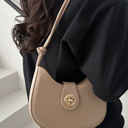 LULU & SKY PU Structured Handheld Bag image 2