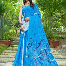 Panzora Floral Designer Bagru Saree-picture-57