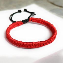 Divine souvenirs Red Alloy Bracelet-image-102