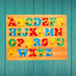 Wooden Alphabet Puzzles for Toddlers, Capital Letters ABC-image-29
