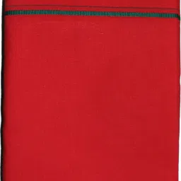 Prakasam Cotton Men's Single (1.30x2.00 mtrs-4 yard) Red Colour Solid Men Dhoti-image-25