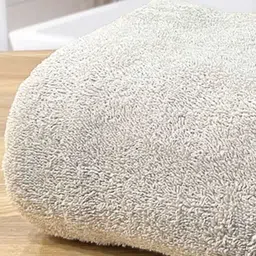 Triani Cream-Coloured 1 Cotton 450 GSM Bath Towel-image-21