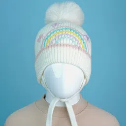 Little Surprise Box LLP Unisex Kids Woollen Beanie-image-98