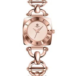 Carlton London Women Dial & Stainless Steel Bracelet Style Straps Analogue Watch CLGCW-003-58