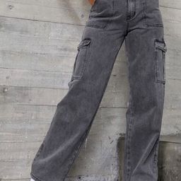 RIVI Women Jean Straight Fit High-Rise Colourblocked Stretchable Jeans-image-67
