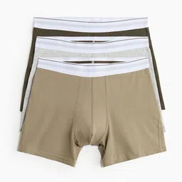 H&M 3-Pack Mid Trunks With Lycra-56