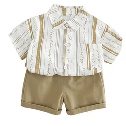 StyleCast x Revolte Boys Striped Shirt with Shorts-image-73