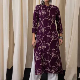 Anouk Women Floral Printed Kurta-picture-55