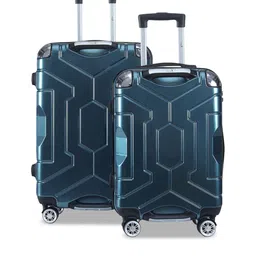 Story@home Set Of 2 Polycarbonate 8 Wheel Hard Small & Medium Trolley Bags-image-50