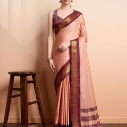 A S CREATION Woven Design Zari Pure Silk Kanjeevaram Saree-picture-43