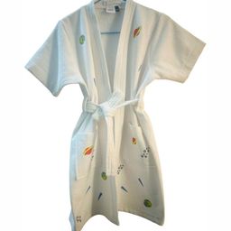 GAB Kids Printed Pure Cotton Ultra-Soft Belted Bath Robe With 2 Front Pockets-image-27