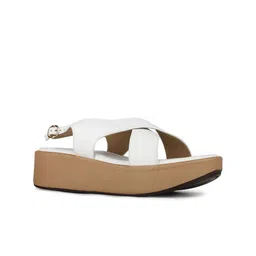 Inc 5 Women Open Toe Flatform Heel Sandals With Buckles-3