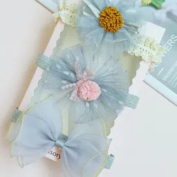 Babymoon Unisex Kids Set Of 3 Bandana Headband-46