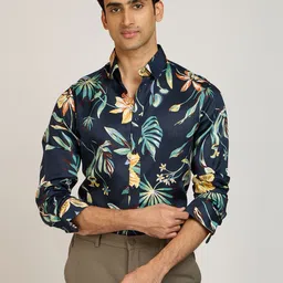PB & J Men Floral Printed Casual Shirt-picture-24