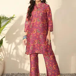Madhuni Women Floral Printed Regular Kurta with Palazzos-44
