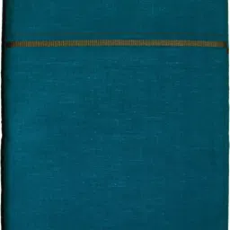 Prakasam Cotton Men's Single (1.30x2.00 mtrs-4 yard) Green Colour Solid Men Dhoti-image-73