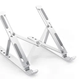 Unitouch LAPTOP STAND Aluminum 6 Adjustable Foldable Portable Laptop Stand Desktop Tablet Stand Laptop Stand-image-36