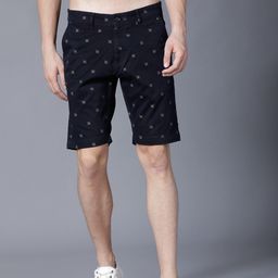 highlander Printed Men Blue Chino Shorts-picture-9