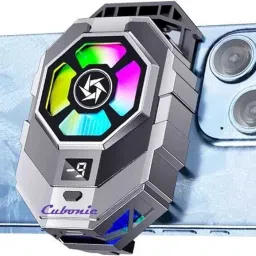 Ancestors Phone Cooler, RGB Phone Cooling Fan Portable 9 Degrees Cold Gaming Accessory Cooling Pad-21