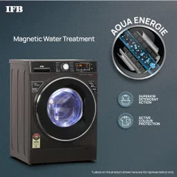 ifb 8 kg 5 Star 2X Power Steam,Hard Water Wash Fully Automatic Front Load with In-built Heater Brown image 3