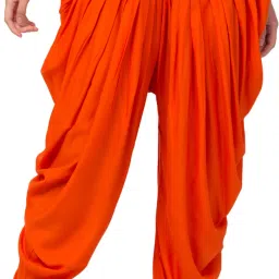 Sumayafashion Solid Women Dhoti-image-4