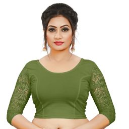 Round Neck Women Blouse-image-34