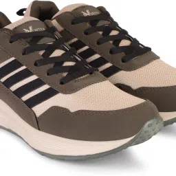 Beige::Olive Running Shoes For Men-image-59
