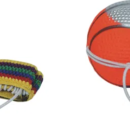 YoYo Ball Wrist Stringed Rubber Ball -Throw - Bounce - 2 pc-10