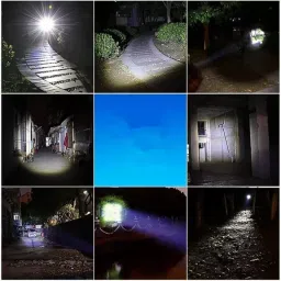 vr bright lite Long Range Torch Rechargeable44_VRBL380 10 hrs Torch Emergency Light image 3
