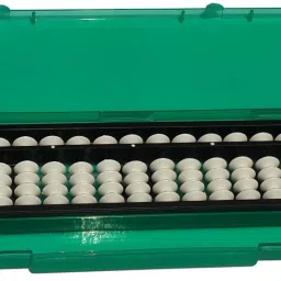 17 ROD WHITE ABACUS KIT WITH BOX-23