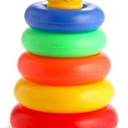 Non-Toxic, Colourful Ring Stacking Bear-28
