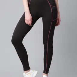 blinkin Solid Women Black, Pink Tights-picture-28