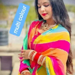 Printed Leheria Georgette Saree-image-32
