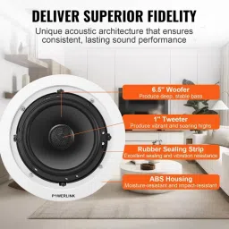 Powerlink 60 Watt (30W EACH) With Bluetooth 5.3 & TWS Technology 60 W Bluetooth Home Theatre image 2