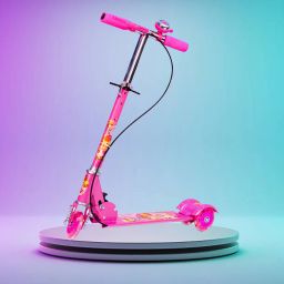 Scooter for Kids of 3 to 14 Years Age 3 Adjustable Height Foldable LED PU Wheels-image-60