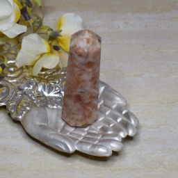 Natural Energized Sun Stone Jumbo Tower Regular Asymmetrical Crystal Stone-image-84