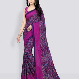leelavati Printed Daily Wear Georgette Saree-picture-0