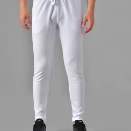 Men Regular Fit White Viscose Rayon Trousers-picture-16