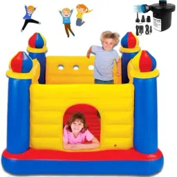 PLAYHOUSE JUMP -O-LENE (IND*110) Inflatable Bouncer With Free Pump Inflatable Hoppers & Bouncer-37