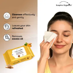 sceptre organics Refreshing & Hydrating Cleansing Wet Wipes For Face with 3 Different Fragrances image 4