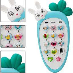 Smart Kids Rabbit Phone, Musical Sound Toys, Best Gift For Kids_190-30