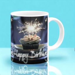 Happy Birthday Cake Coffee for Friend, Girlfriend, BoyFriend, Brother, Sister, Mom, Dad Glossy Finish With Vibrant Print Ceramic Coffee Ceramic Coffee Mug-image-41