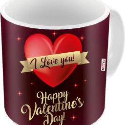 Gift for Husband, Wife, Girlfriend, Boyfriend On Valentine's Day, Happy Valentine's Day Printed IZ18NJPMU-4623 Ceramic Coffee Mug-image-23