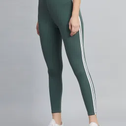 Striped Women Green Tights-image-84