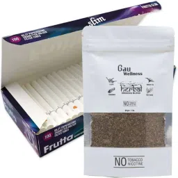 Nicotine Free Herbal Smoking Mixture 30g With Empty cigarette Tubes 100 Count Smoking Cessations-image-25