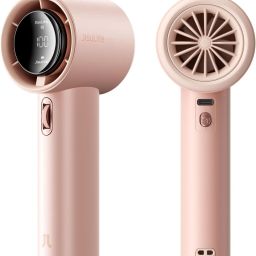 Optimistic JISULIFE Portable Handheld Fan,Speed(1-100) Adjustable Turbo Mini Fan, Personal Fan, Digital Display, Gifts for Travel/Camping/Outdoor Rechargeable Fan-image-67