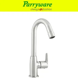 Uno Pillar Tap Swan neck for Wash Basin – Brass Body, set of 1 pic 294 Swan NeckPillar Tap for Wash Basin , Chrome Finish, Single Lever Faucet Pillar Tap Faucet-7