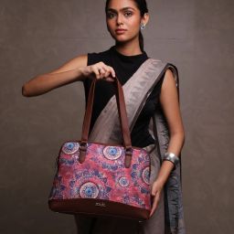Women Pink Hand-held Bag-image-7