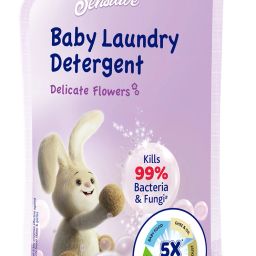 Baby Laundry Detergent, Delicate Flowers, 5X Stain & Germ Fighter Liquid Detergent-image-63