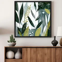 999Store White & Green Floral and Botanical Canvas Wall Art-image-39